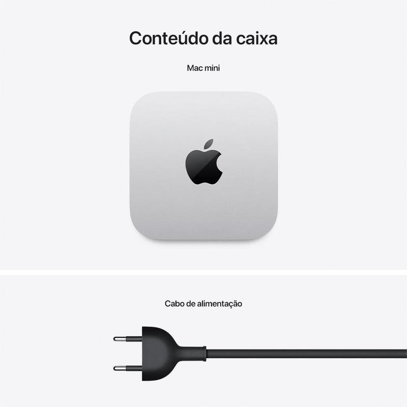 Mac mini Apple Chip M4, CPU de 10 Núcleos, GPU de 10 Núcleos